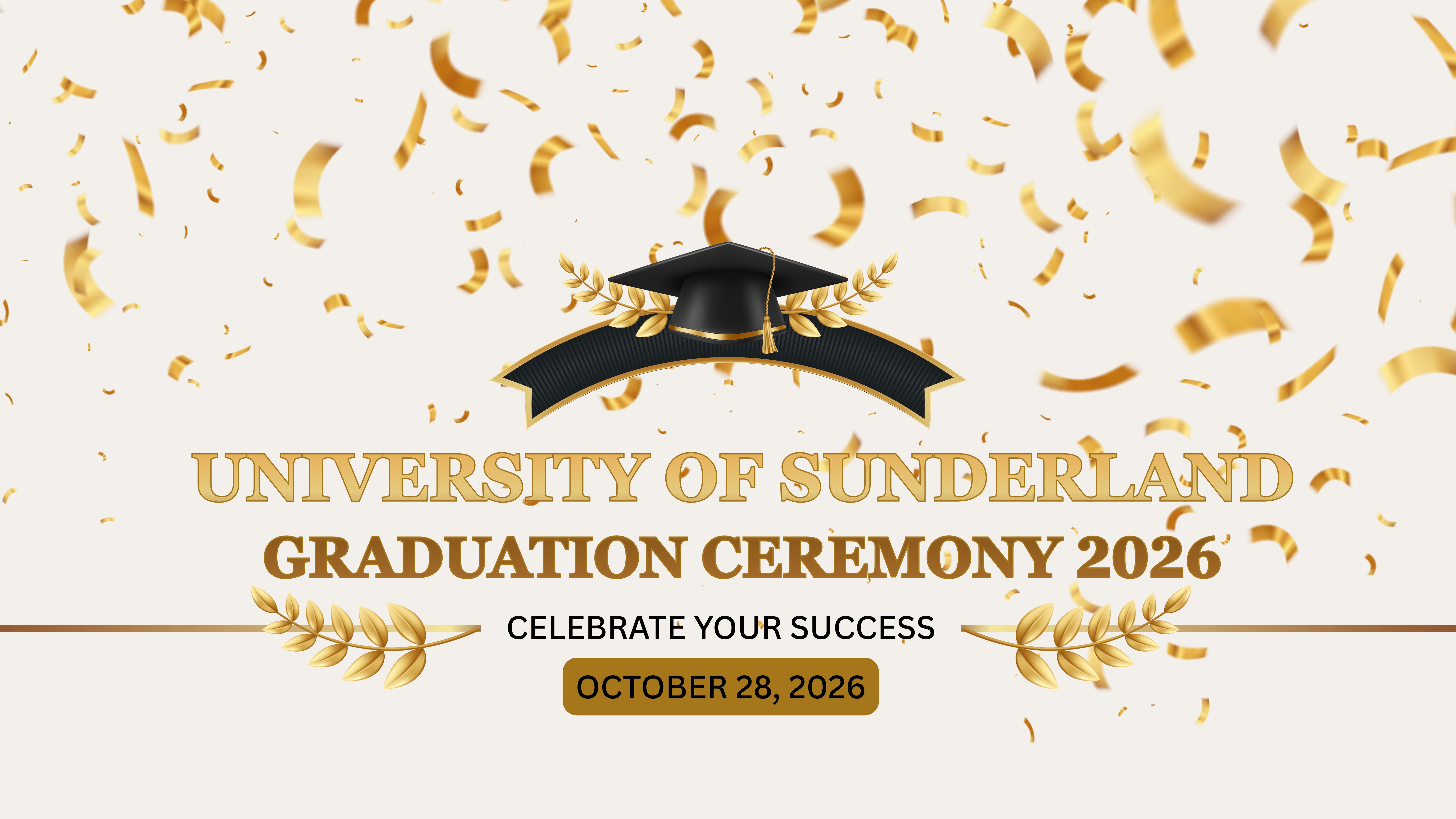 THÔNG BÁO ĐĂNG KÝ THAM DỰ LỄ TỐT NGHIỆP 2026 – ĐẠI HỌC SUNDERLAND