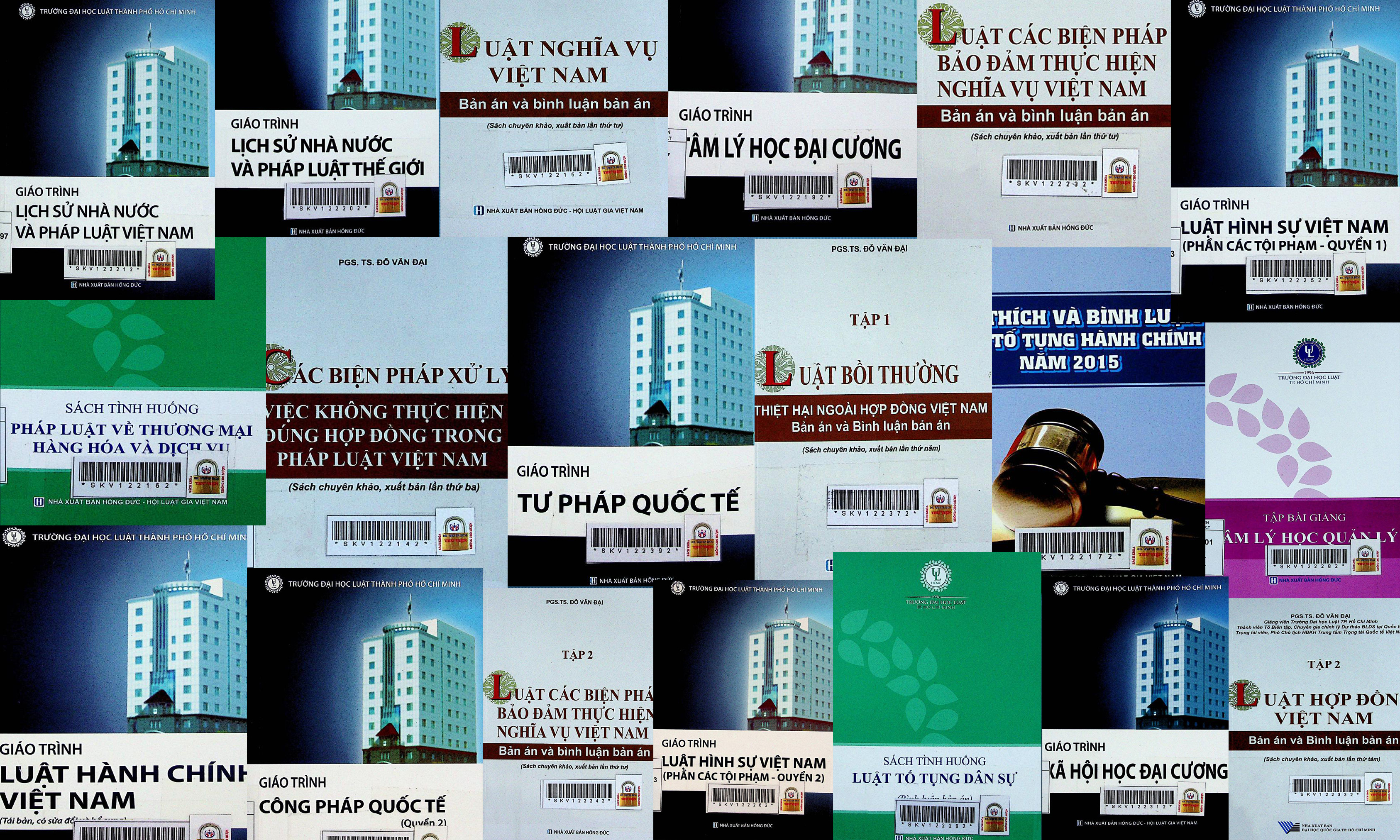 Danh mục sách mới ngành Luật