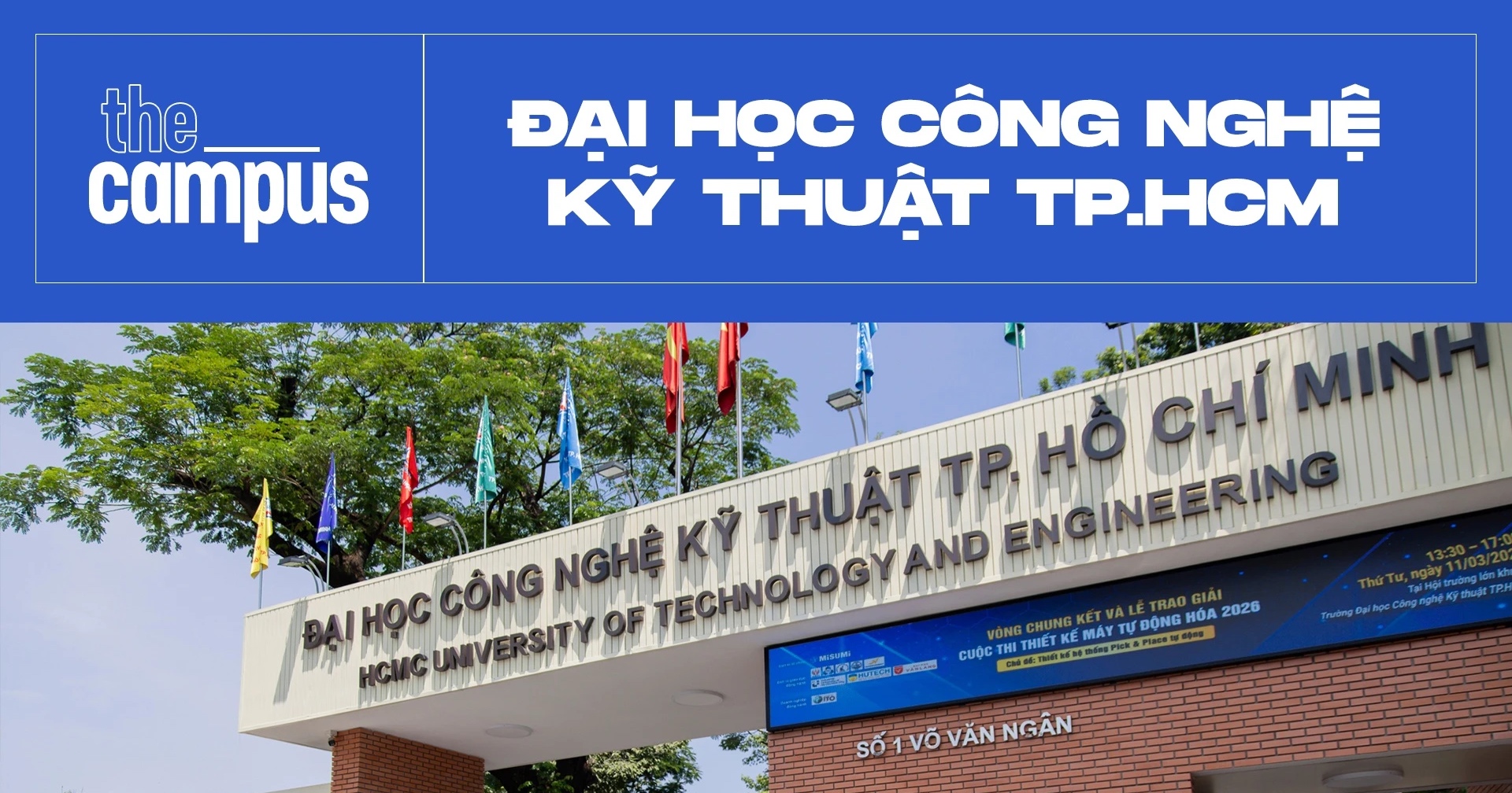 Không gian đẹp ngỡ ngàng bên trong ĐH đào tạo kỹ sư hàng đầu phía Nam