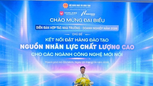 HCM-UTE tham dự Diễn đàn hợp tác nhà trường – doanh nghiệp năm 2026, chia sẻ mô hình đồng kiến tạo giá trị cùng doanh nghiệp