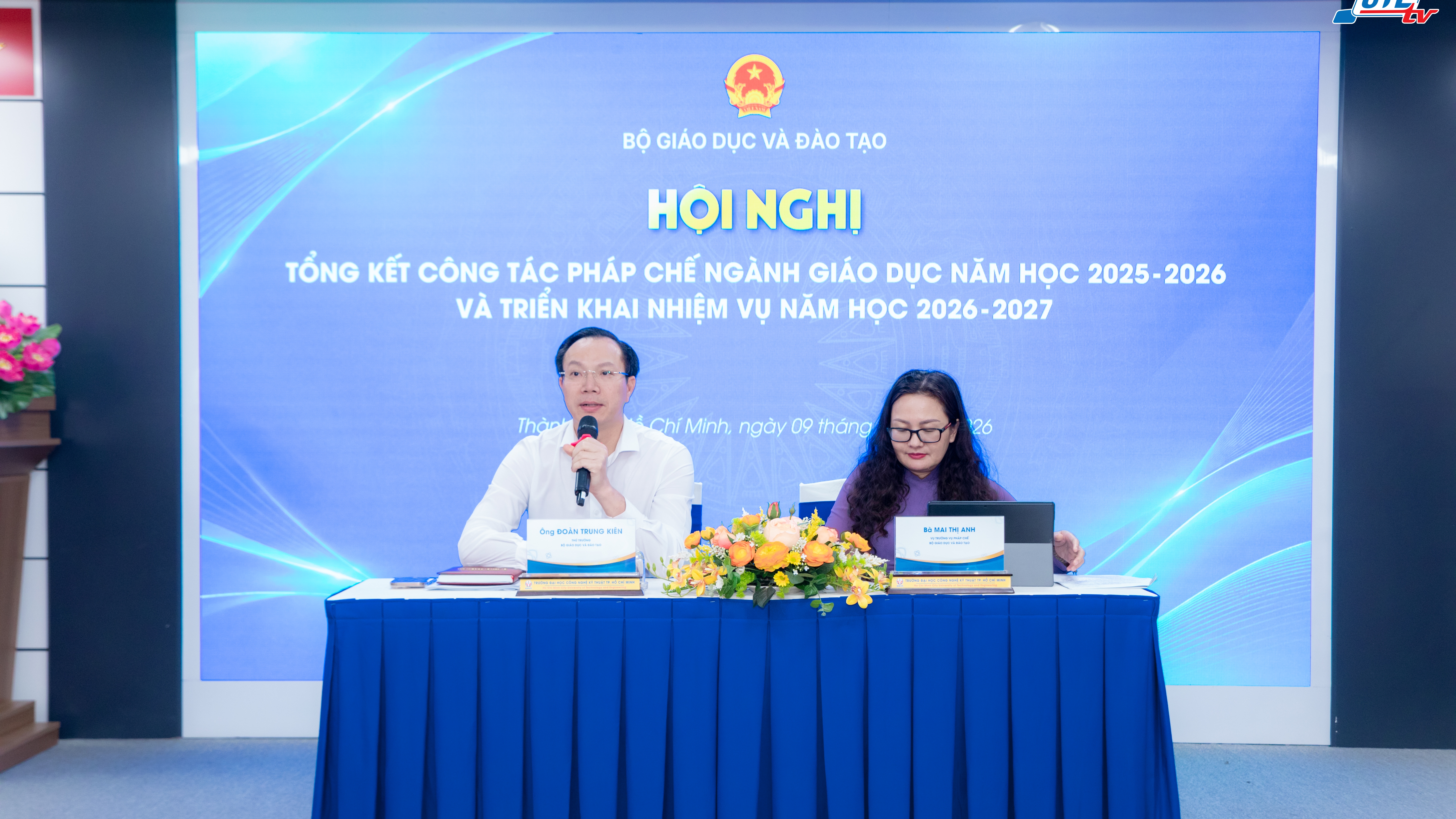 Hội nghị tổng kết công tác pháp chế ngành Giáo dục năm học 2025-2026 và triển khai phương hướng, nhiệm vụ trọng tâm năm học 2026-2027
