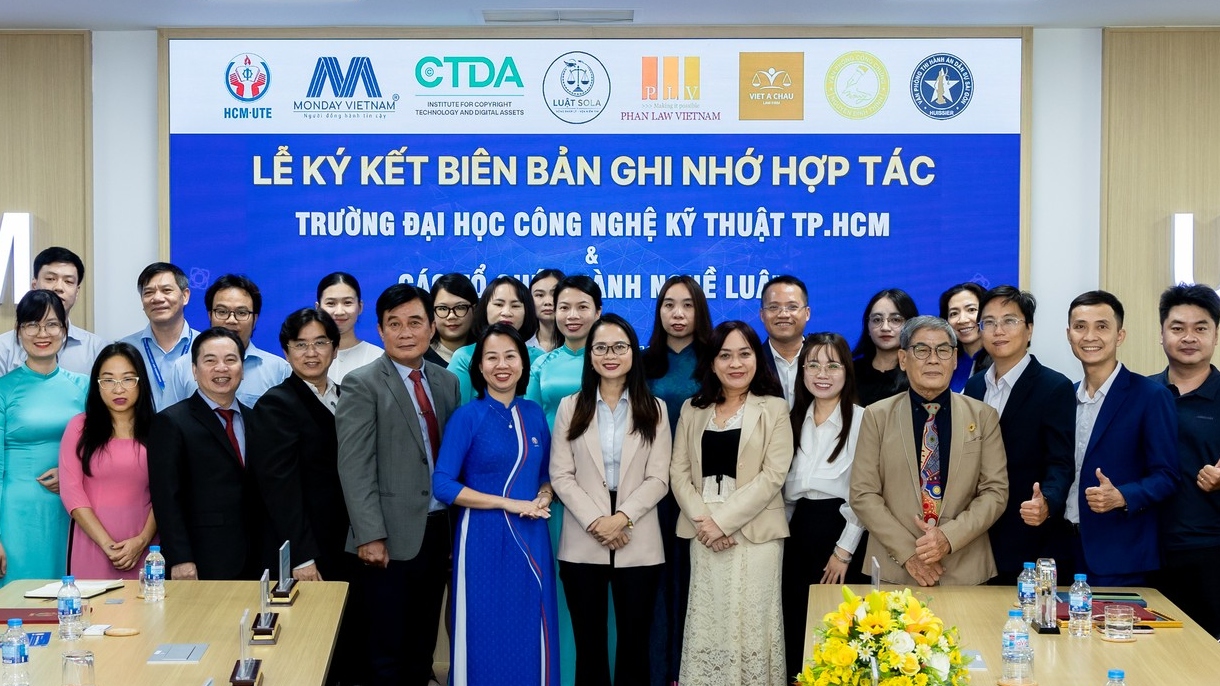 HCM-UTE ký kết hợp tác với 07 tổ chức hành nghề luật, mở rộng môi trường thực tập cho sinh viên ngành Luật
