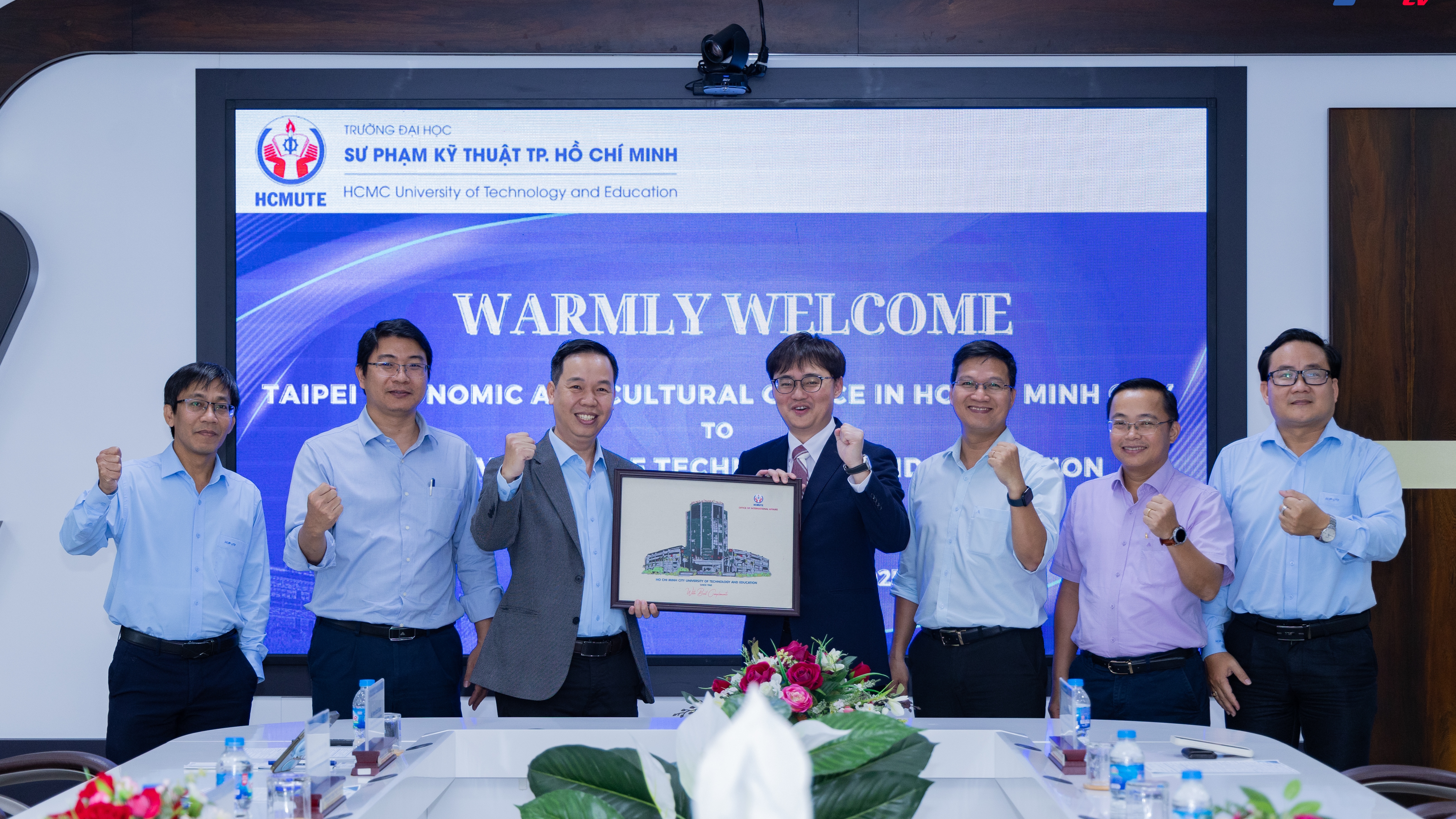 HCMUTE Welcomes Taipei Economic and Cultural Office Delegation to Foster Cooperation