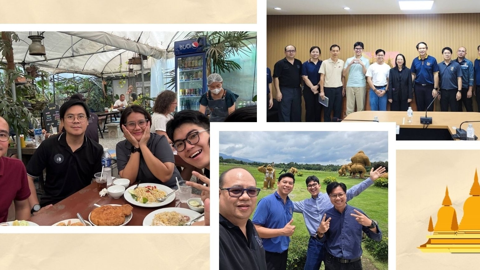 HMC-UTE Student Completes Internship Program at Rạmangala University of Technology Lanna, Thailand