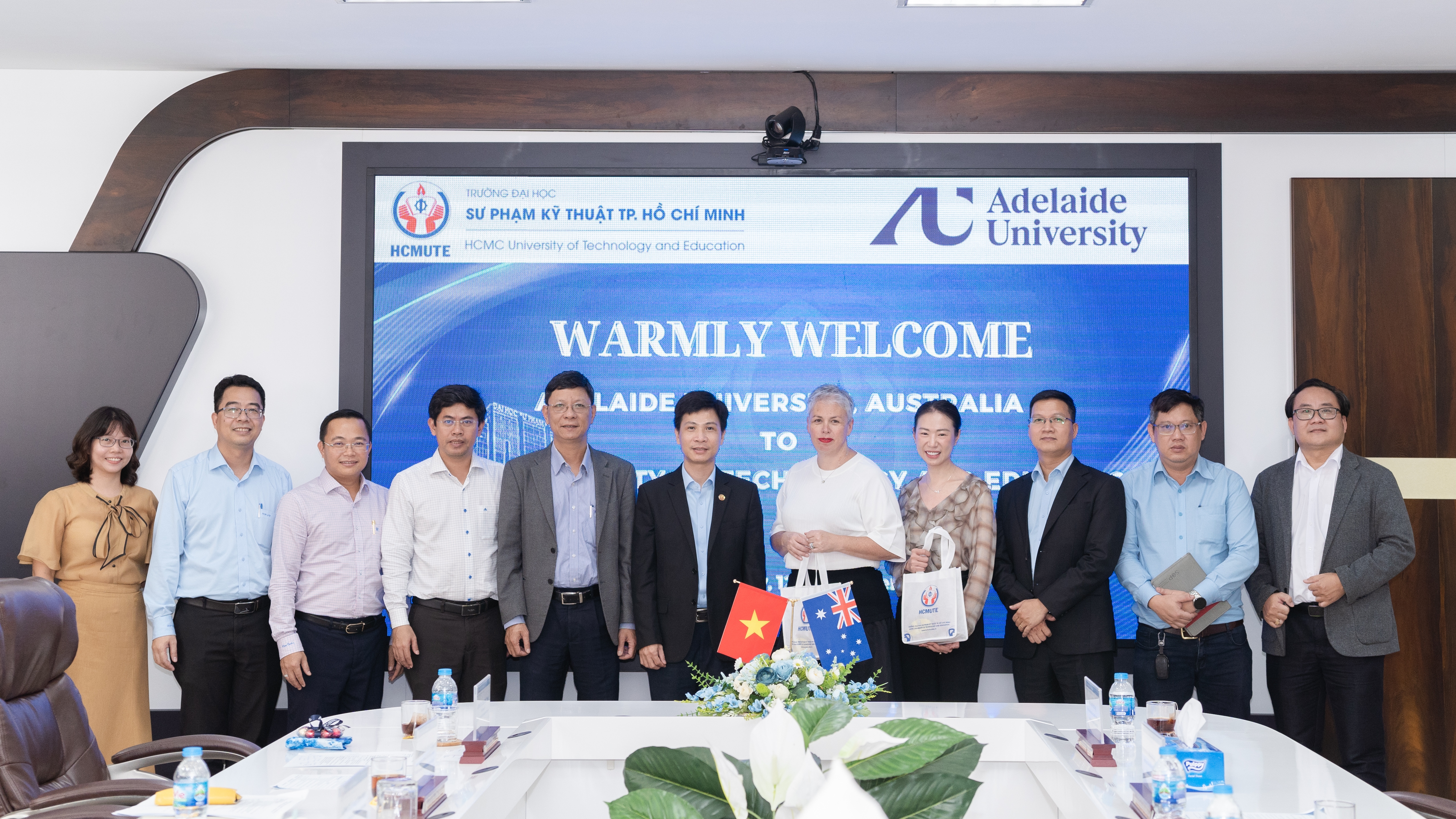 Ho Chi Minh City University of Technology and Education advances comprehensive collaboration with Adelaide University (Australia)