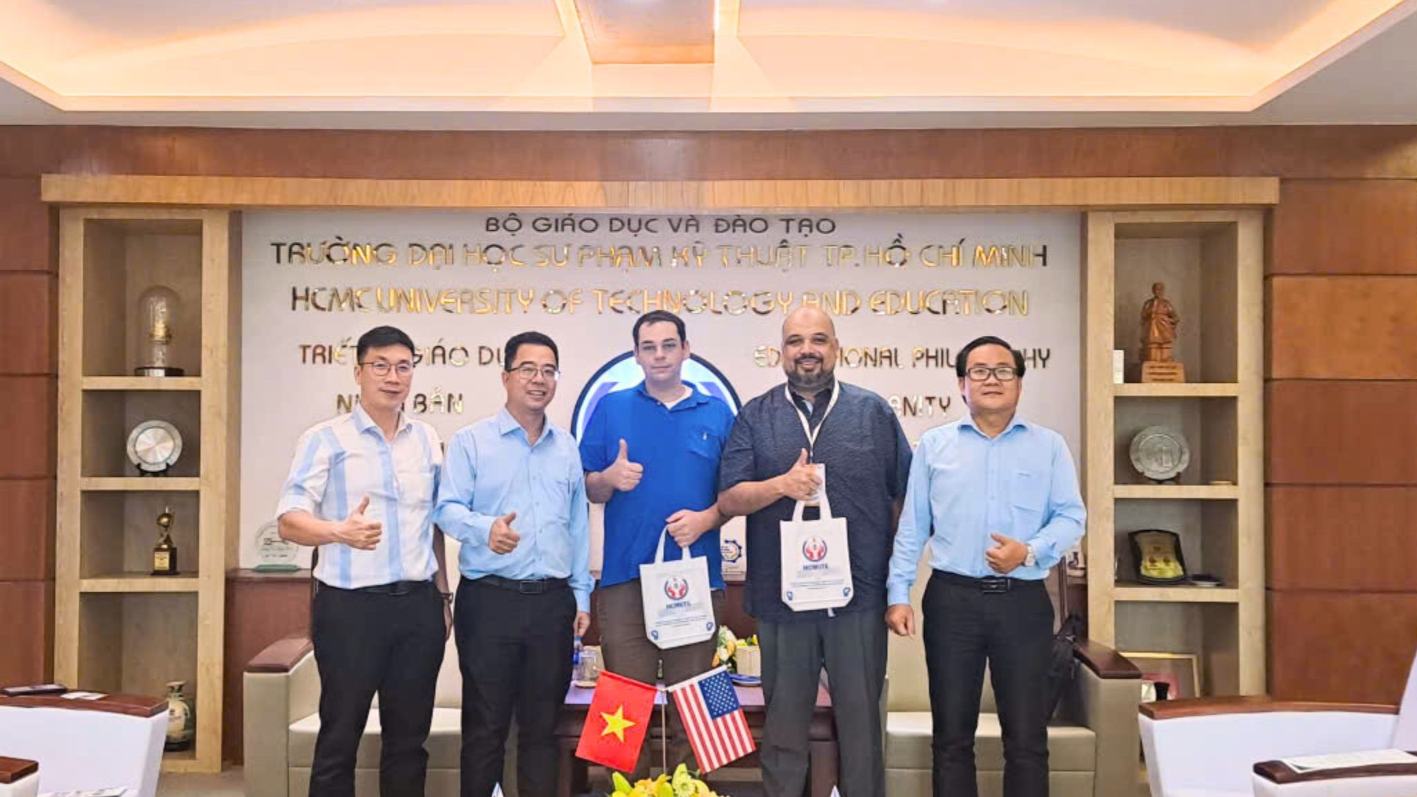 Ho Chi Minh City University of Technology and Education Hosts Pace University for Partnership Discussion