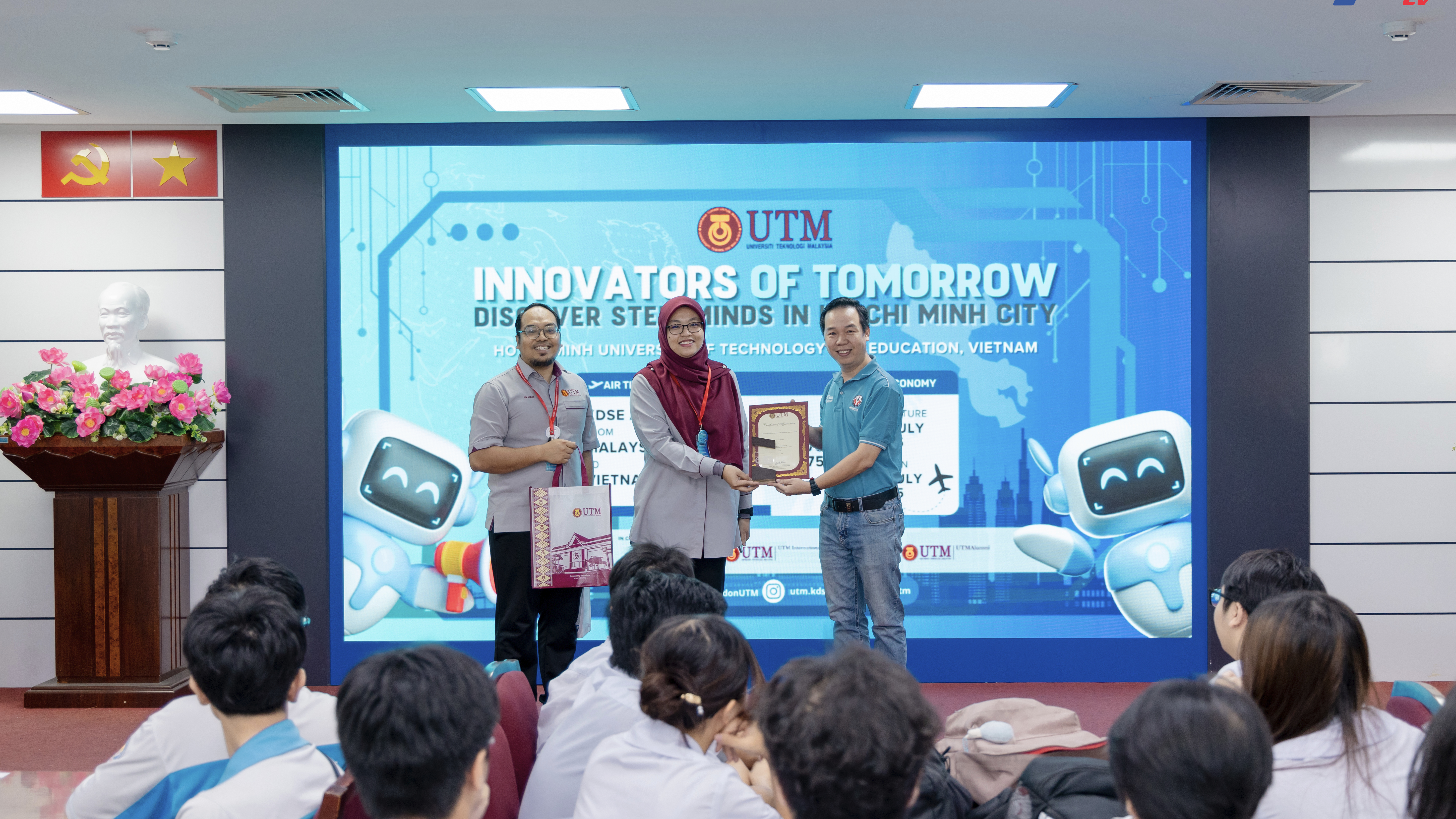 UTM & HCMUTE Co-organize Workshop “Innovators of Tomorrow: Discover STEM Minds in Ho Chi Minh City”