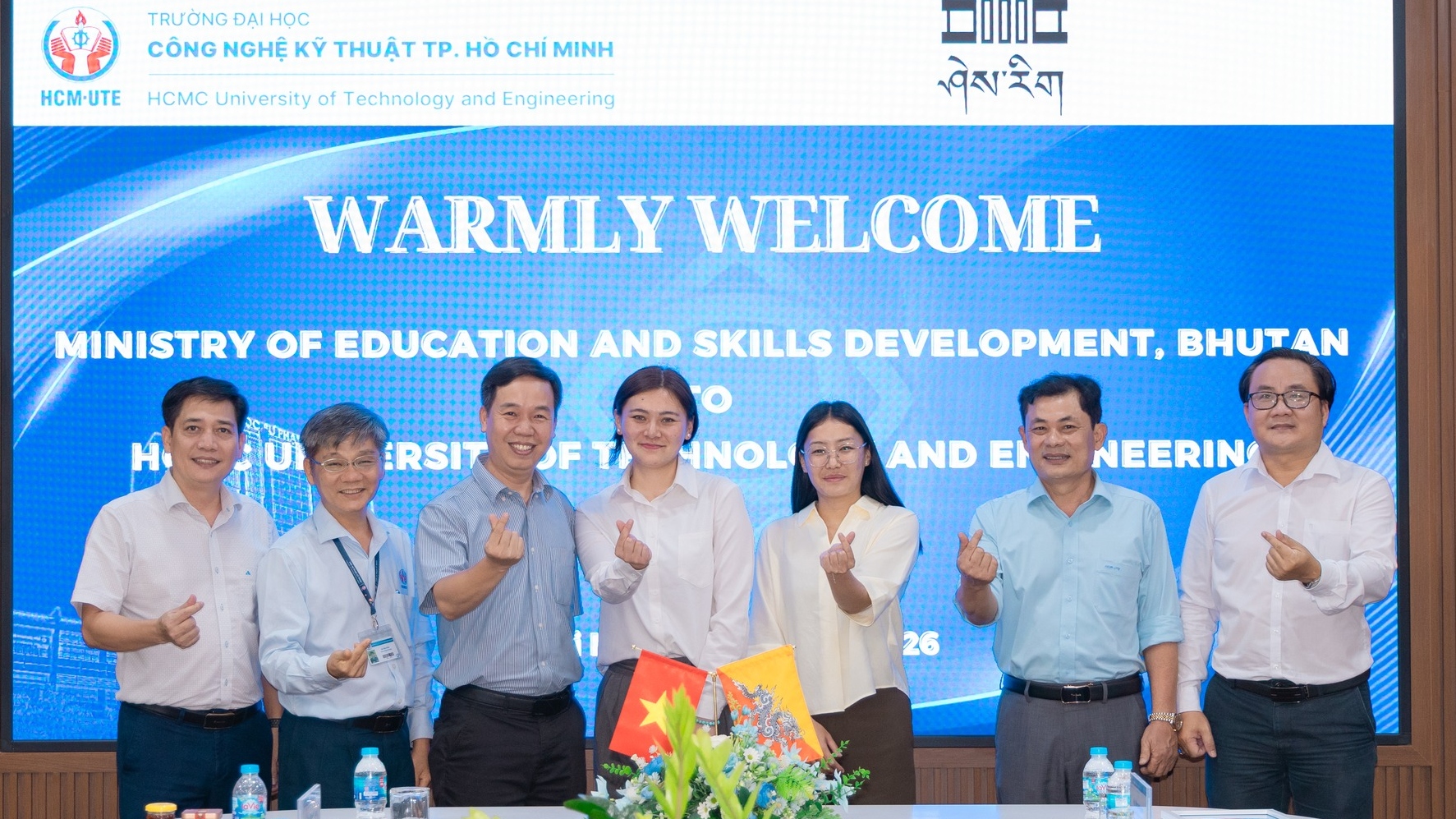 Promoting Strategic Partnerships: HCM-UTE Welcomes The Ministry Of Education And Skills Development Of Bhutan (13/05/2026)