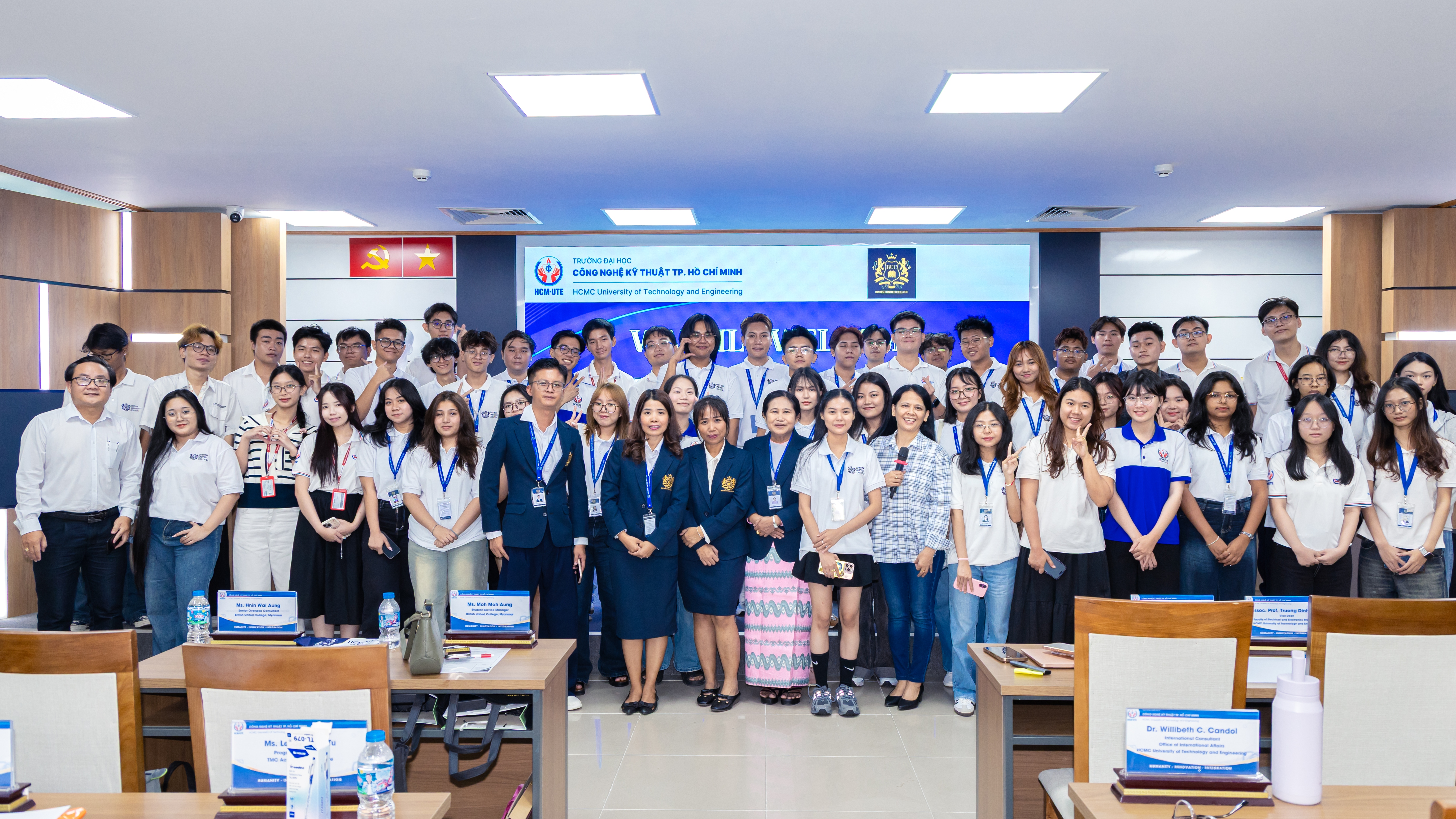 HCM-UTE and British United College (BUC) Myanmar Promote ASEAN Student Connectivity through the 2026 International Exchange Programme (28/05/2026)