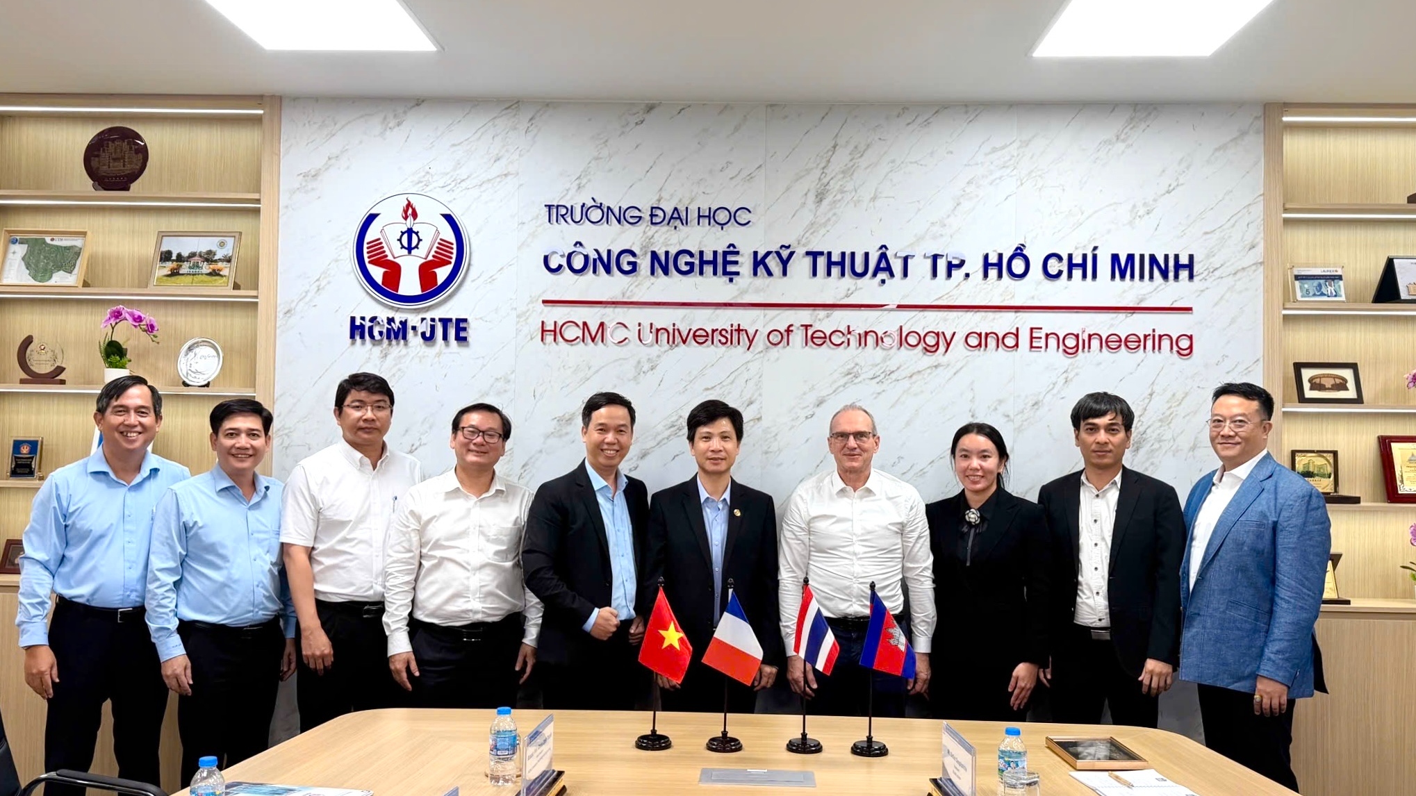 HCM-UTE Broadens Collaborative Scope and Transnational Partnership with ECAM LaSalle, France and ECAM LaSalle Asia and Pacific (14/05/2026)
